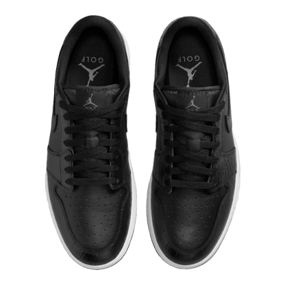 Nike Air Jordan 1 Retro Low Golf Black Croc Oben