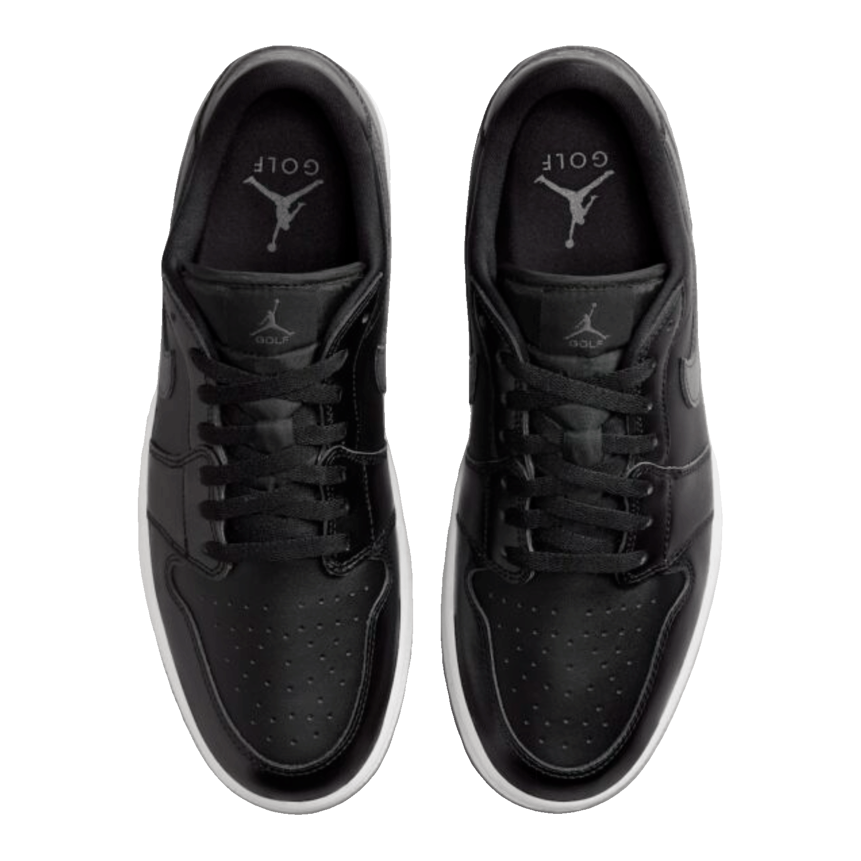 Nike Air Jordan 1 Retro Low Golf Black Gum Oben