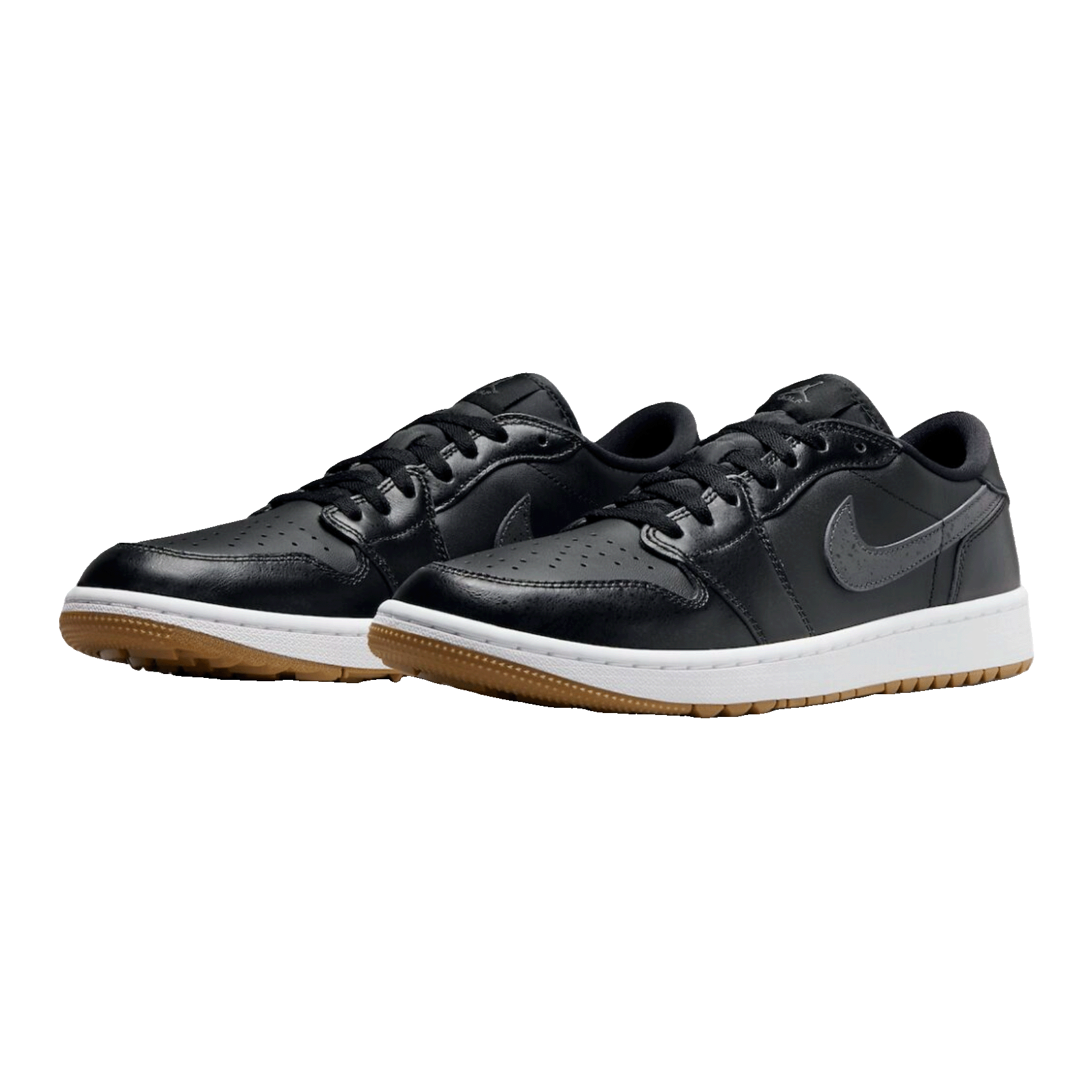 Nike Air Jordan 1 Retro Low Golf Black Gum Side
