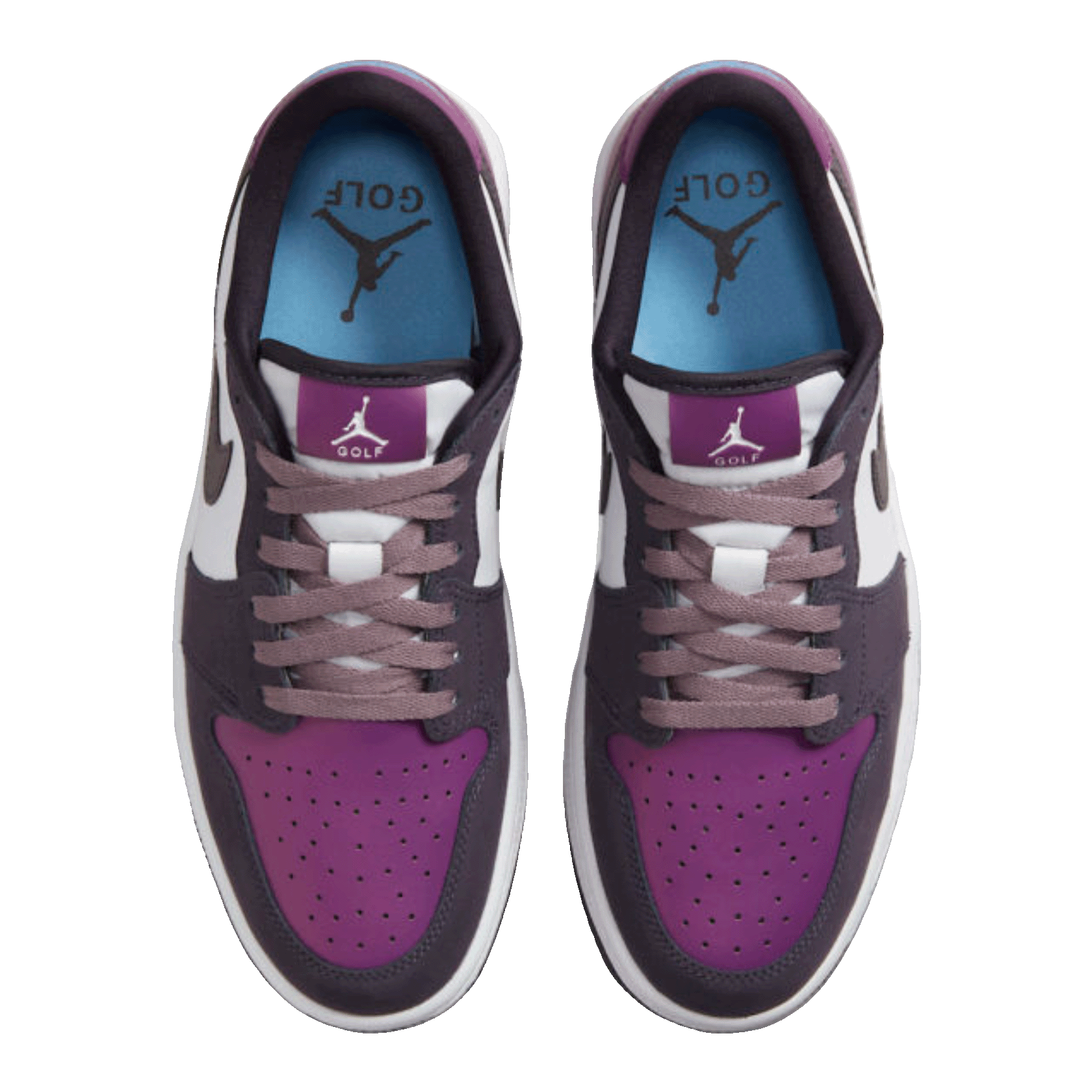 Nike Air Jordan 1 Retro Low Golf NRG Purple Smoke Oben