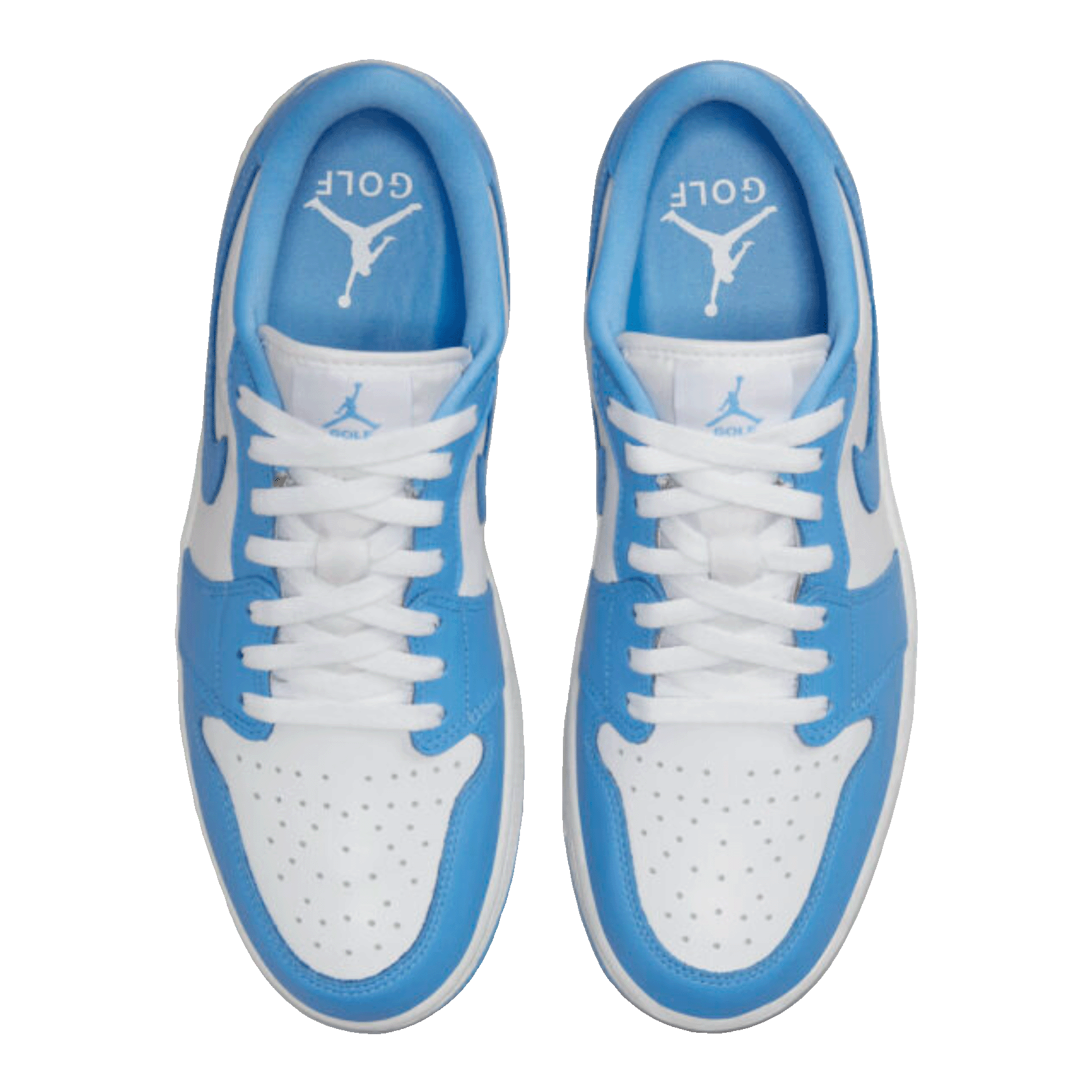 Nike Air Jordan 1 Retro Low Golf UNC Oben