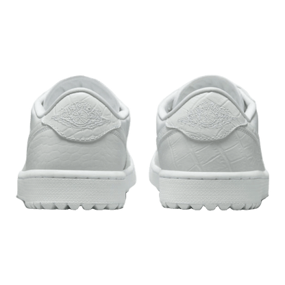 Nike Air Jordan 1 Retro Low Golf White Croc Back