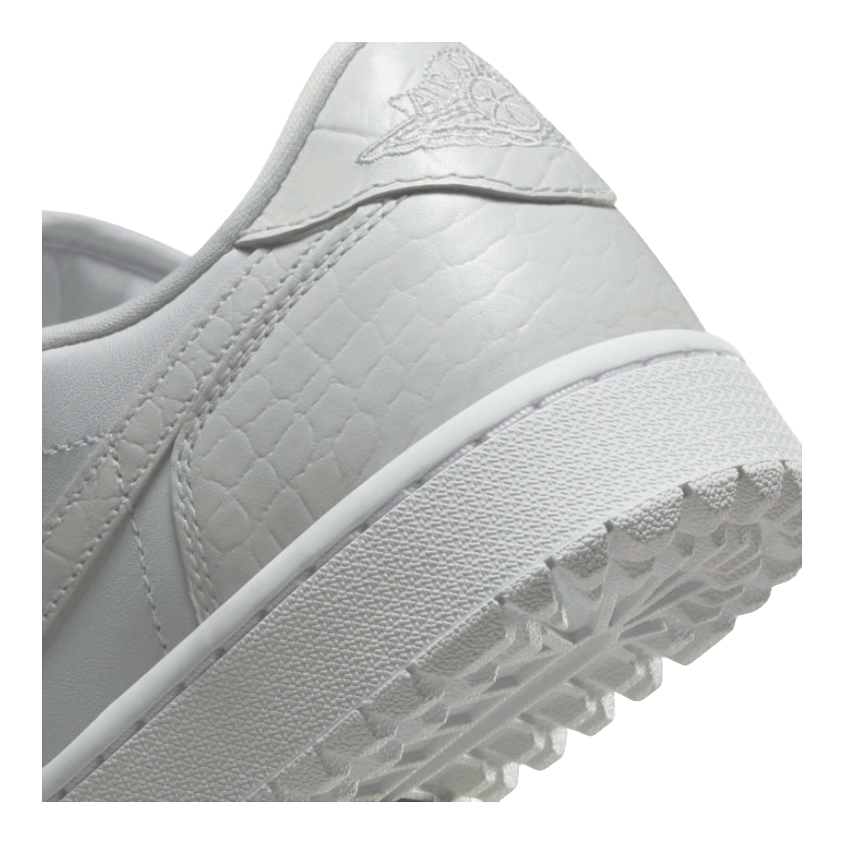 Nike Air Jordan 1 Retro Low Golf White Croc Detail