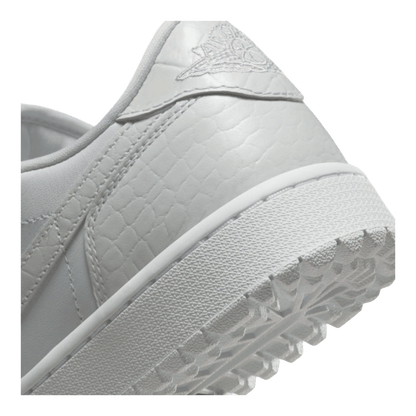 Nike Air Jordan 1 Retro Low Golf White Croc Detail