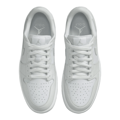 Nike Air Jordan 1 Retro Low Golf White Croc Oben