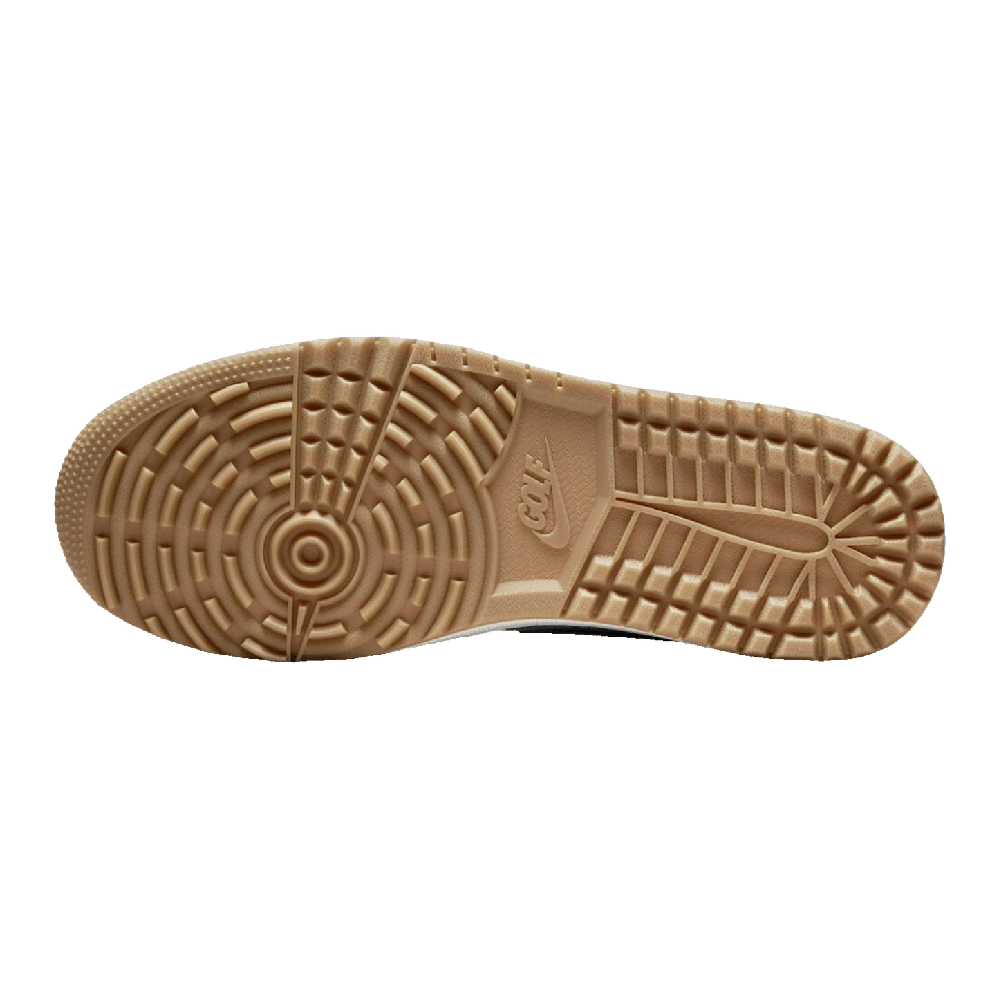Nike Air Jordan 1 Retro Low Golf Wolf Grey Gum Sohle