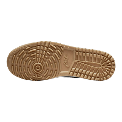 Nike Air Jordan 1 Retro Low Golf Wolf Grey Gum Sohle