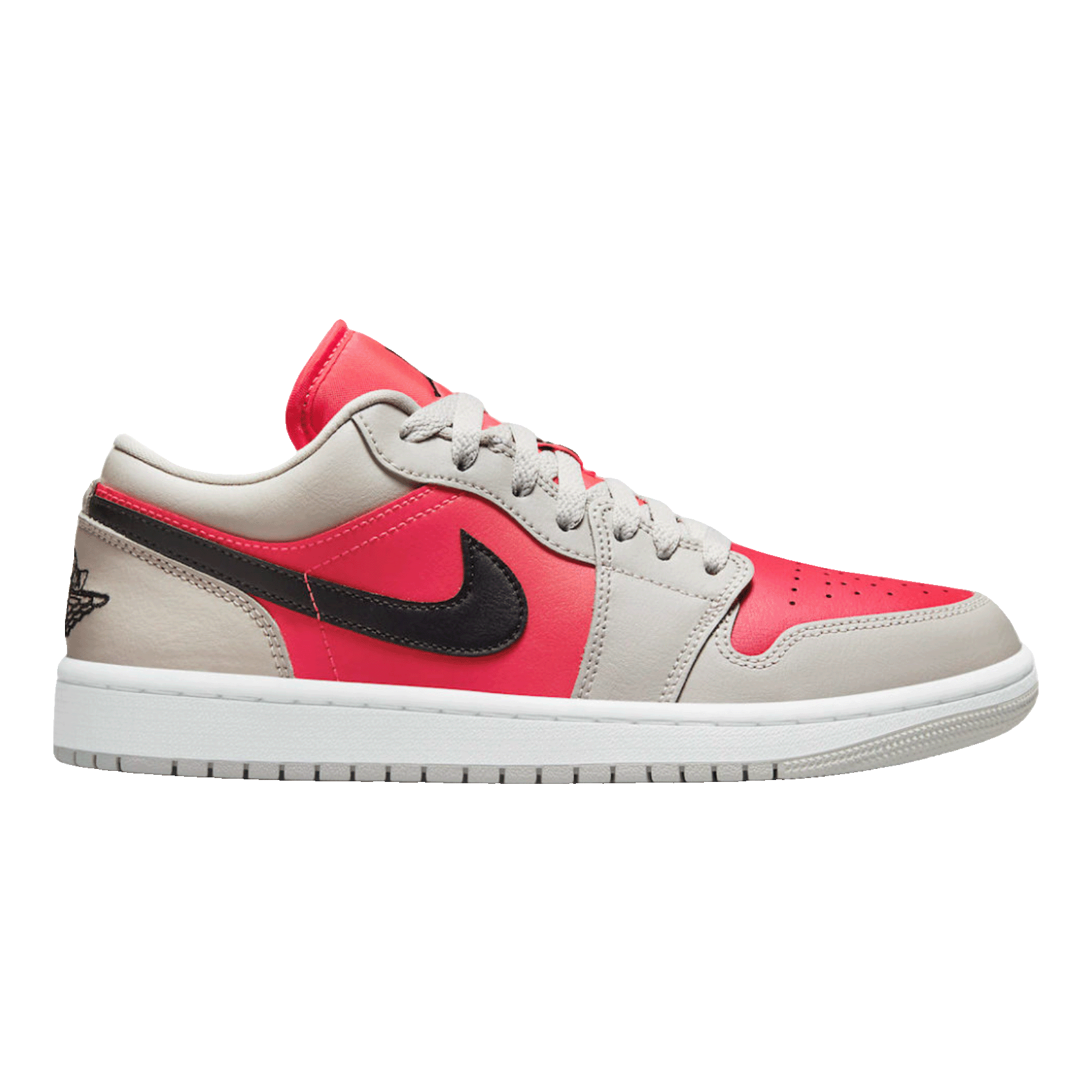 Nike Air Jordan 1 Retro Low Light Iron Ore Siren Red (W)