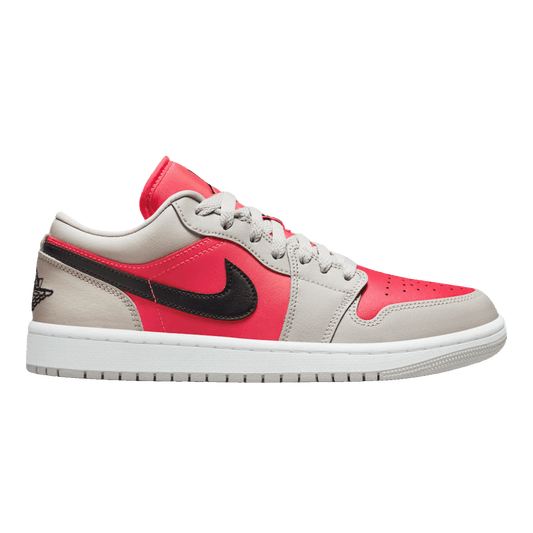 Nike Air Jordan 1 Retro Low Light Iron Ore Siren Red (W)