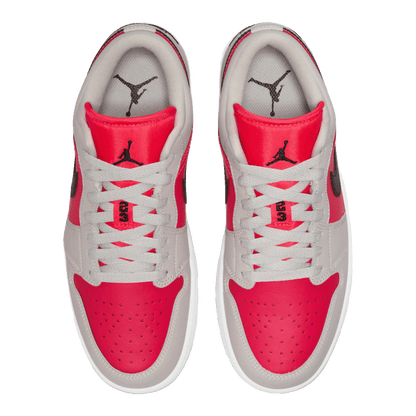 Nike Air Jordan 1 Retro Low Light Iron Ore Siren Red (W) Oben
