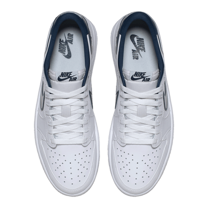 Nike Air Jordan 1 Retro Low Metallic Blue Oben 705329-106