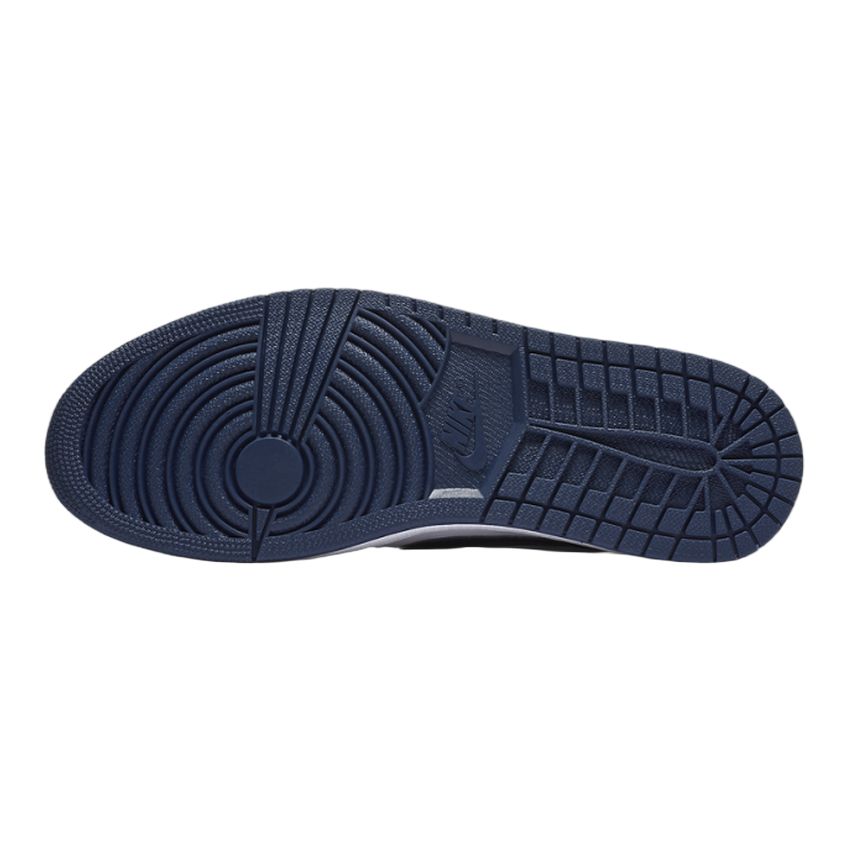 Nike Air Jordan 1 Retro Low Metallic Blue Sohle