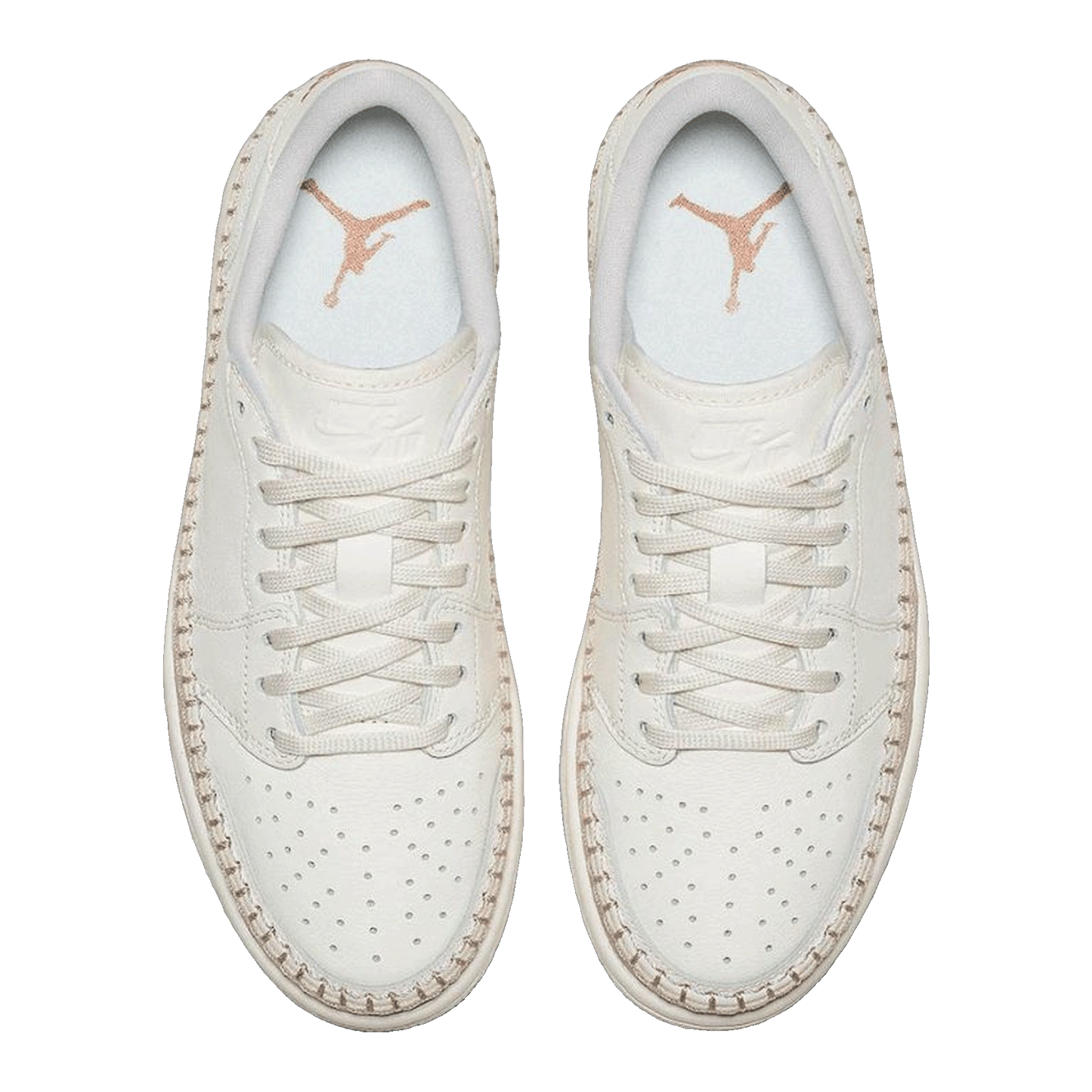 Nike Air Jordan 1 Retro Low NS Sail Metallic Red Bronze (W) Oben AO1935-109