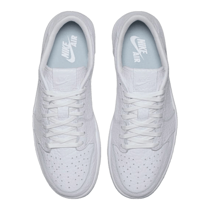 Nike Air Jordan 1 Retro Low NS Triple White (2016) Oben (2016) 872782-100