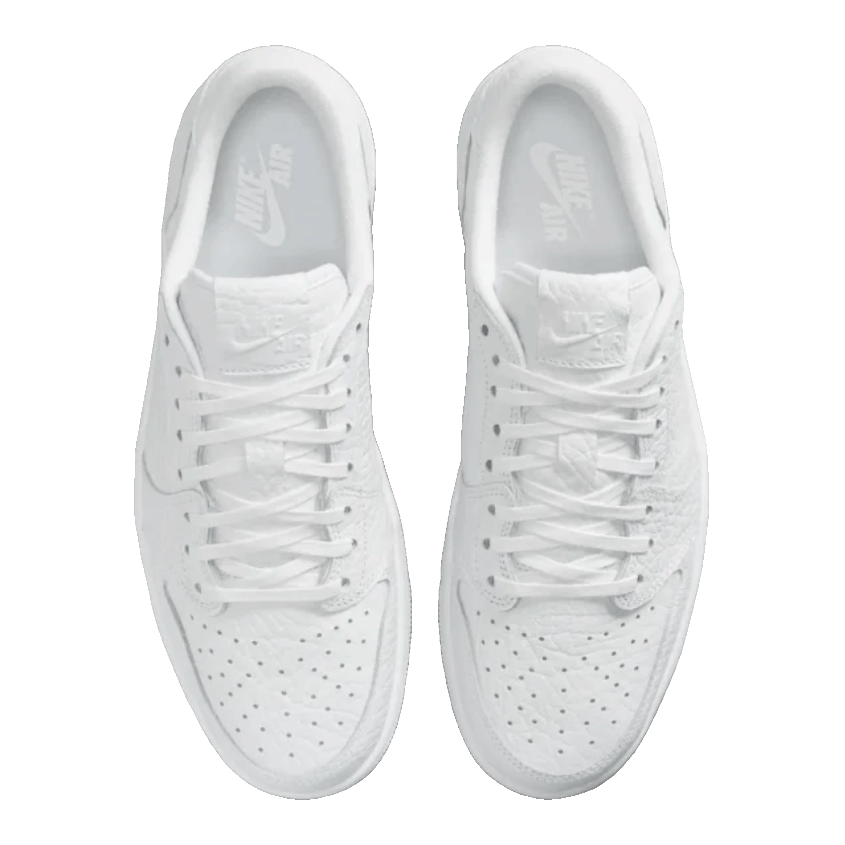 Nike Air Jordan 1 Retro Low NS Triple White Oben
