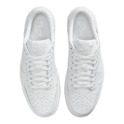 Nike Air Jordan 1 Retro Low NS Triple White Oben