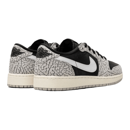 Nike Air Jordan 1 Retro Low OG Black Cement (GS) Back