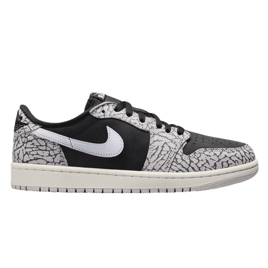 Nike Air Jordan 1 Retro Low OG Black Cement (W)