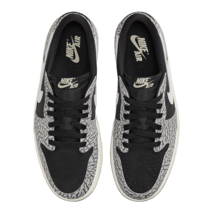 Nike Air Jordan 1 Retro Low OG Black Cement (W) Oben