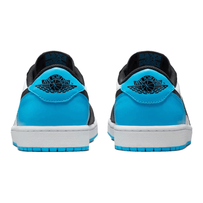 Nike Air Jordan 1 Retro Low OG Black Dark Powder Blue (GS) Back