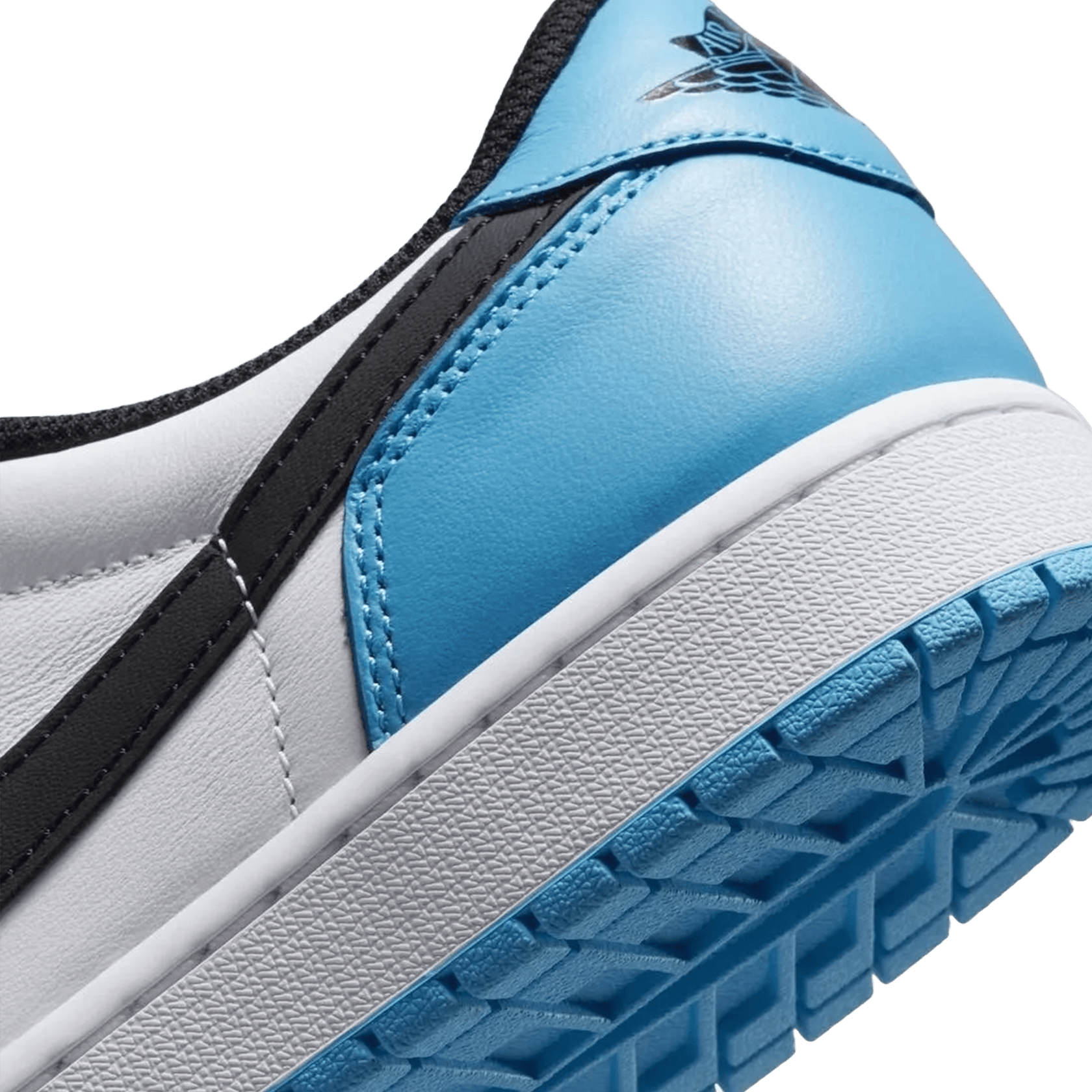 Nike Air Jordan 1 Retro Low OG Black Dark Powder Blue Back