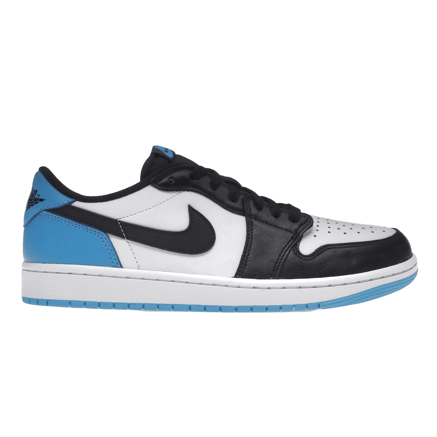 Nike Air Jordan 1 Retro Low OG Black Dark Powder Blue (W)