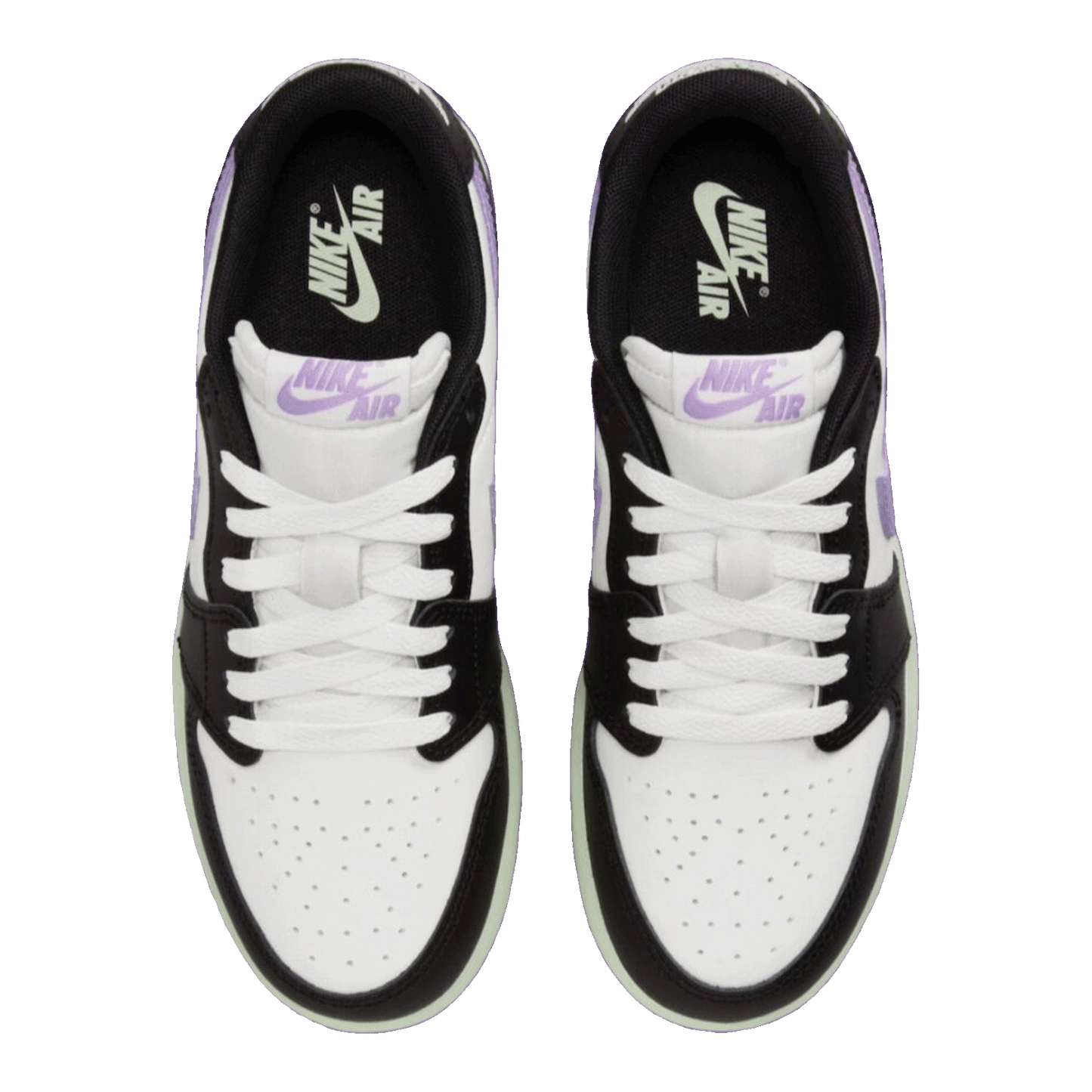 Nike Air Jordan 1 Retro Low OG Black Raspberry (GS) Oben