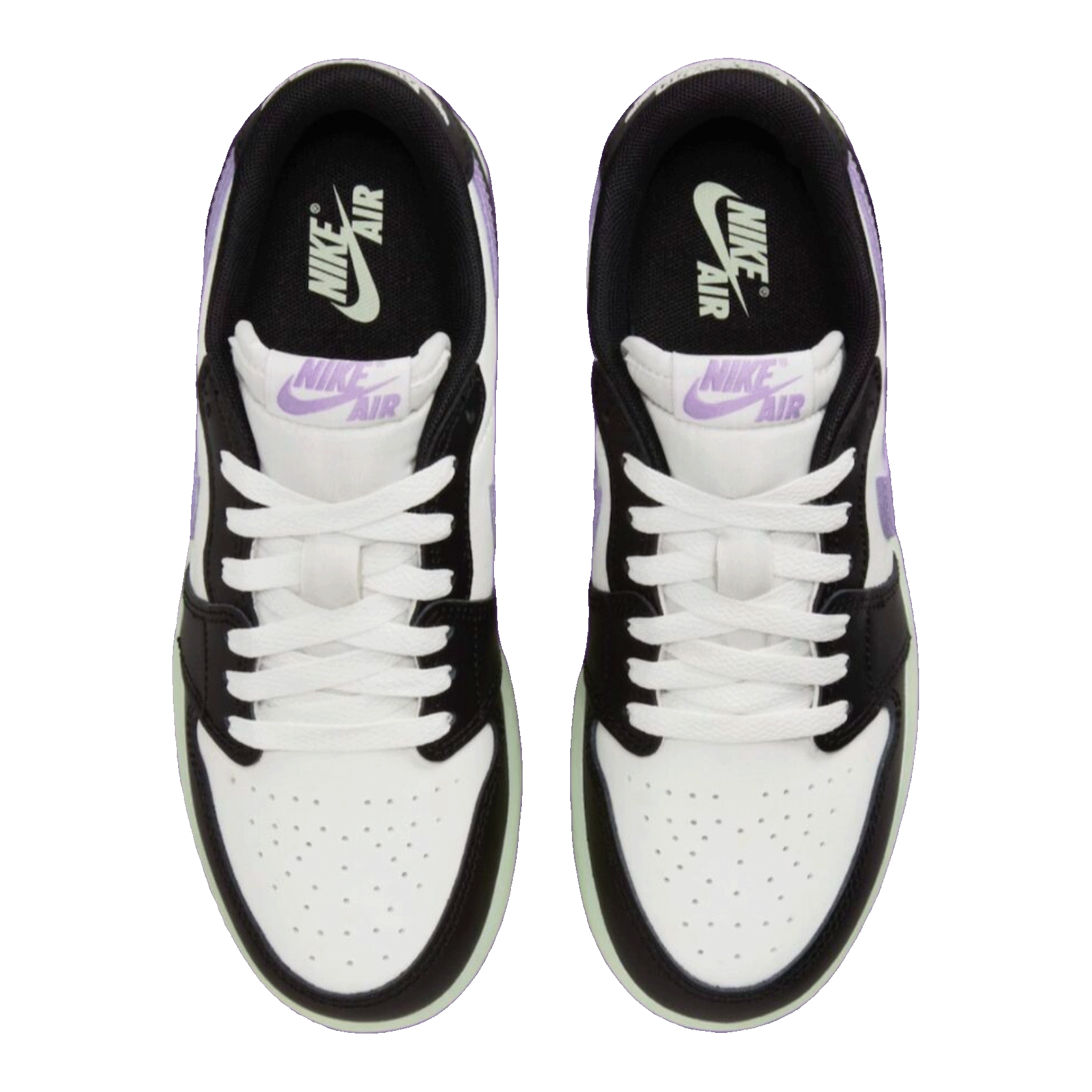 Nike Air Jordan 1 Retro Low OG Black Raspberry (GS) Oben