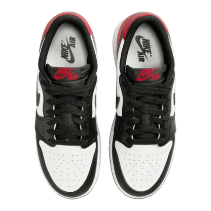 Nike Air Jordan 1 Retro Low OG Black Toe (2023) (GS) Oben