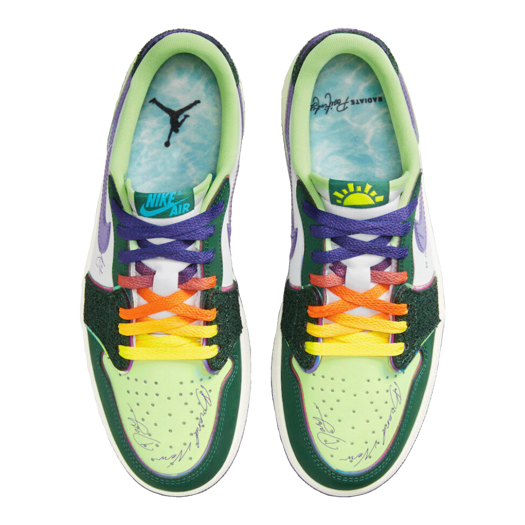 Nike Air Jordan 1 Retro Low OG Doernbecher (2023) Oben