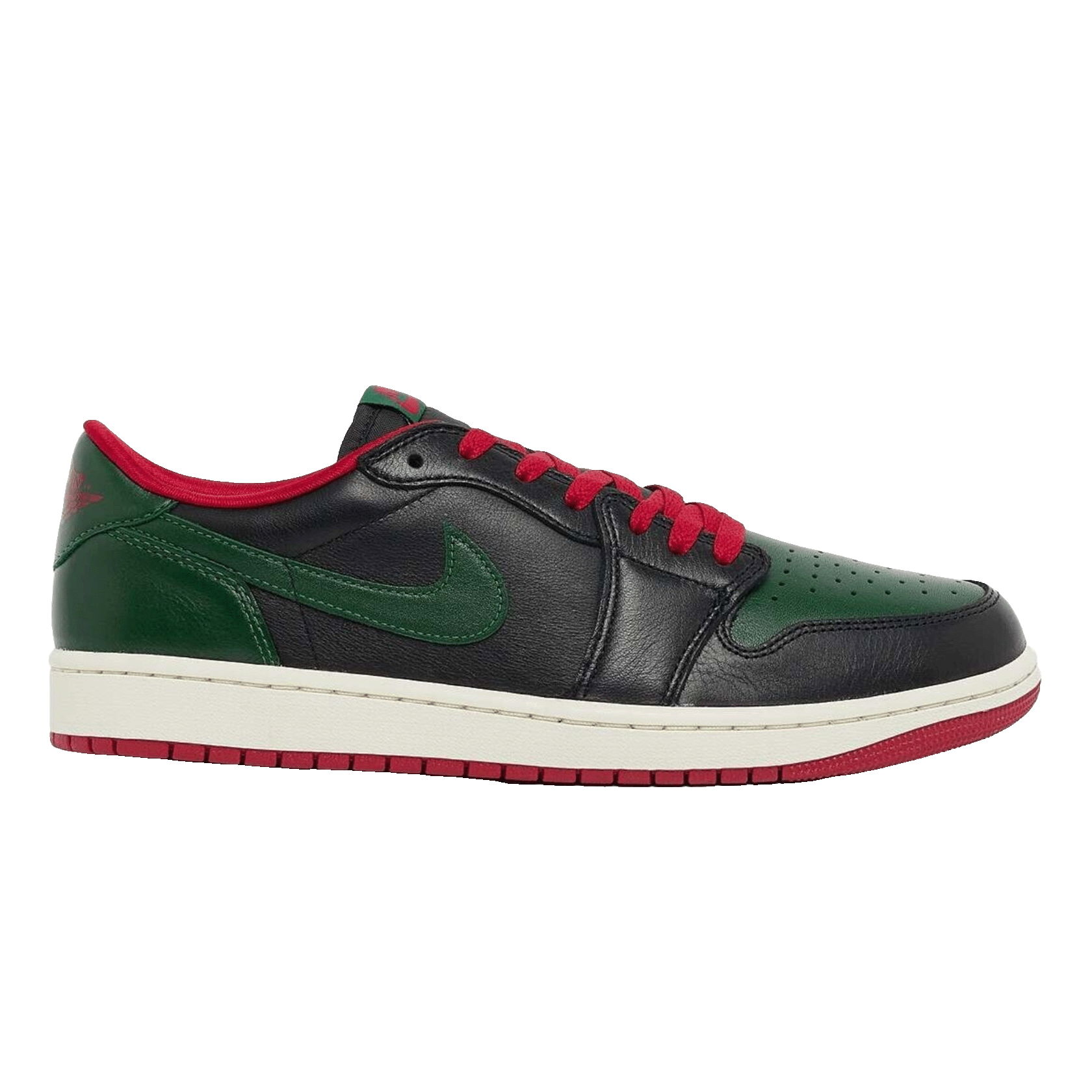 Nike Air Jordan 1 Retro Low OG Gorge Green Varsity Red (W)