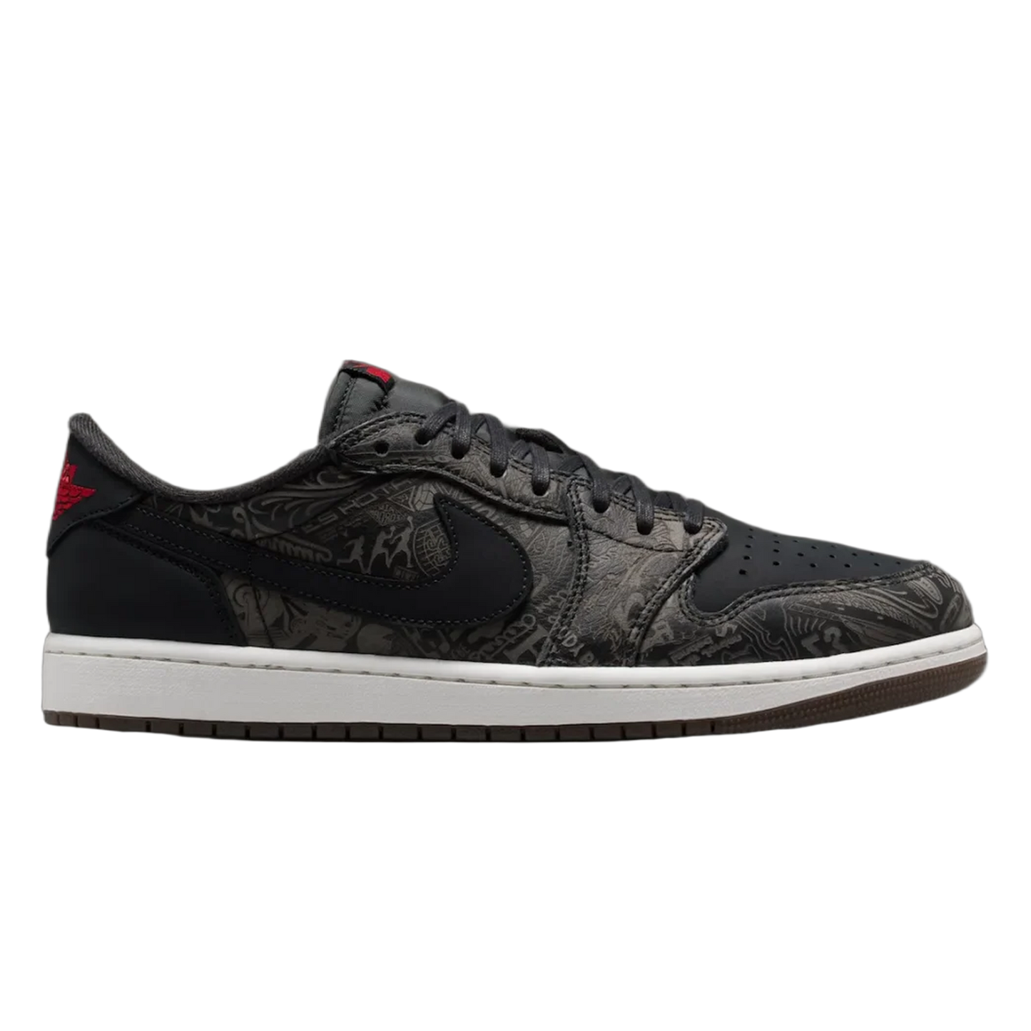 Nike Air Jordan 1 Retro Low OG Laser Black University Red IV6750-001