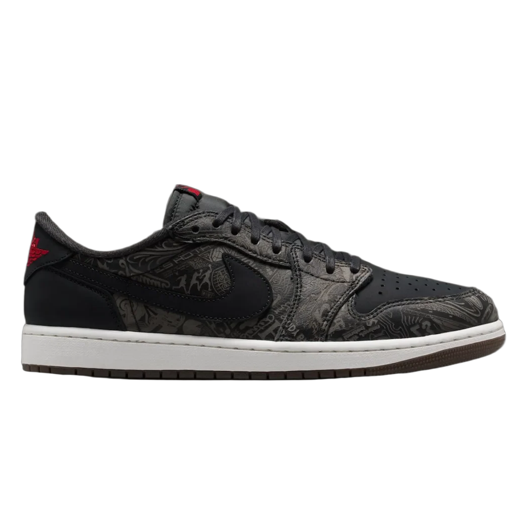 Nike Air Jordan 1 Retro Low OG Laser Black University Red IV6750-001