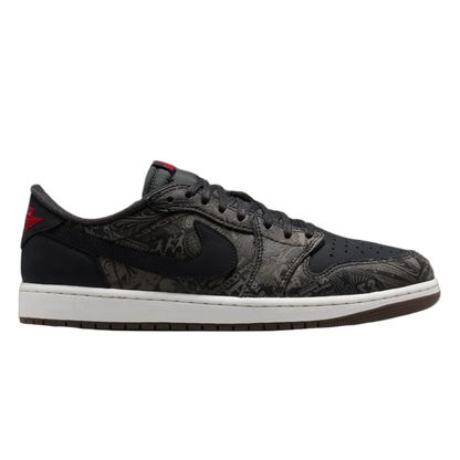 Nike Air Jordan 1 Retro Low OG Laser Black University Red IV6750-001