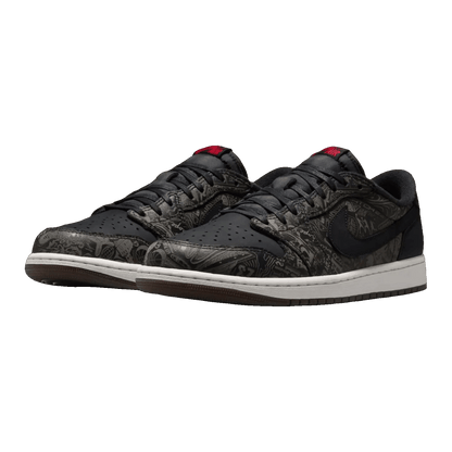 Nike Air Jordan 1 Retro Low OG Laser Black University Red Side IV6750-001