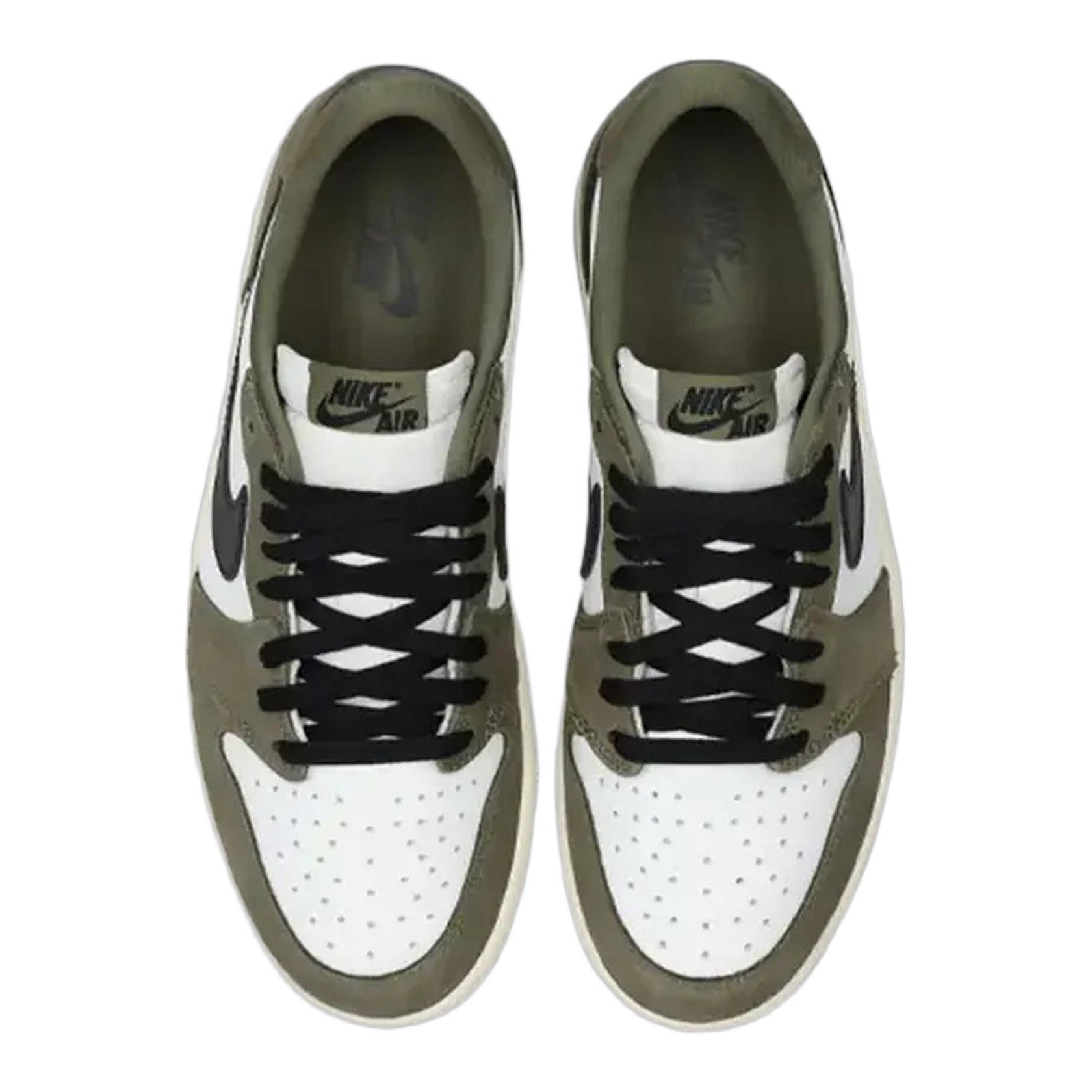 Nike Air Jordan 1 Retro Low OG Medium Olive Oben HQ6998-200