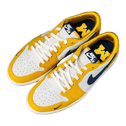Nike Air Jordan 1 Retro Low OG Michigan PE (2023) Oben
