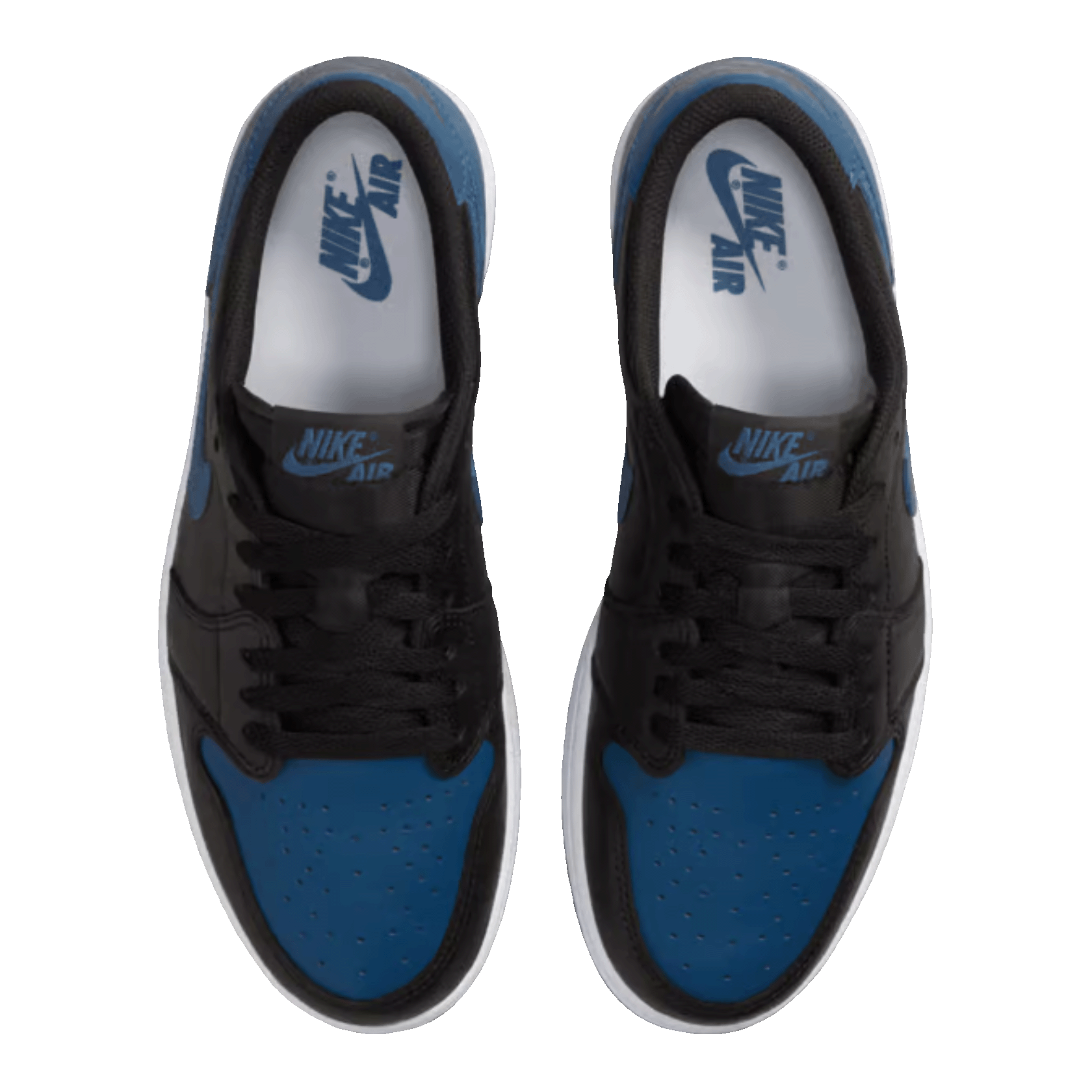 Nike Air Jordan 1 Retro Low OG Mystic Navy (W) Oben