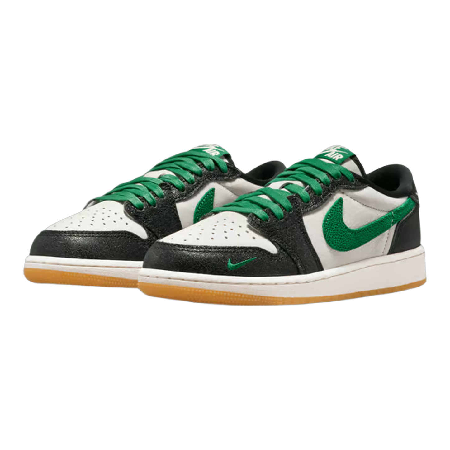 Nike Air Jordan 1 Retro Low OG Phantom Pine Green (GS) Side IR2300-030