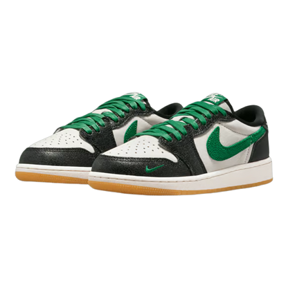 Nike Air Jordan 1 Retro Low OG Phantom Pine Green (GS) Side IR2300-030