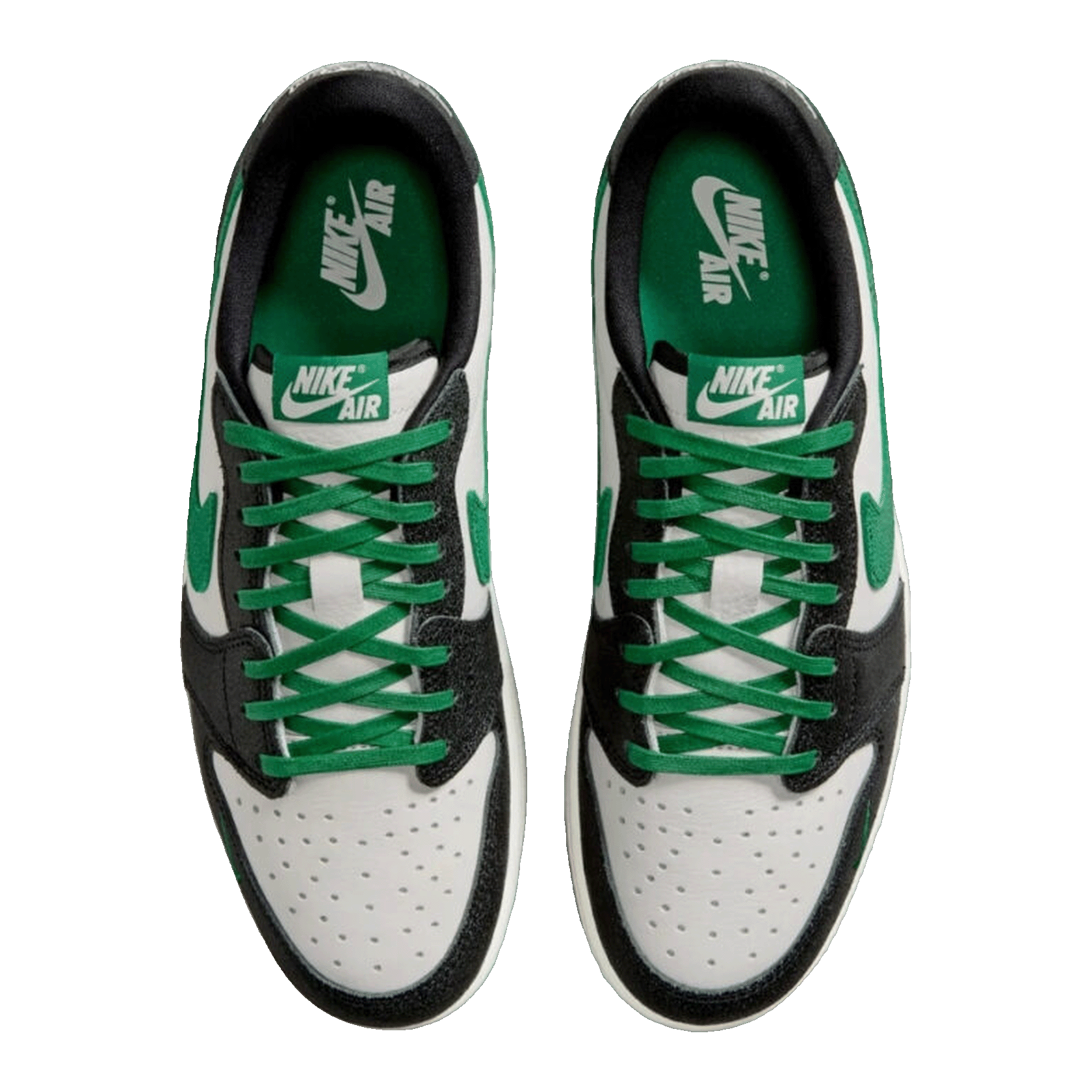 Nike Air Jordan 1 Retro Low OG Phantom Pine Green Oben IR2283-030