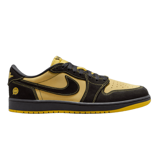 Nike Air Jordan 1 Retro Low OG Quai 54 Black Tour Yellow Red