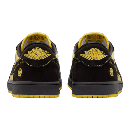 Nike Air Jordan 1 Retro Low OG Quai 54 Black Tour Yellow Red Back