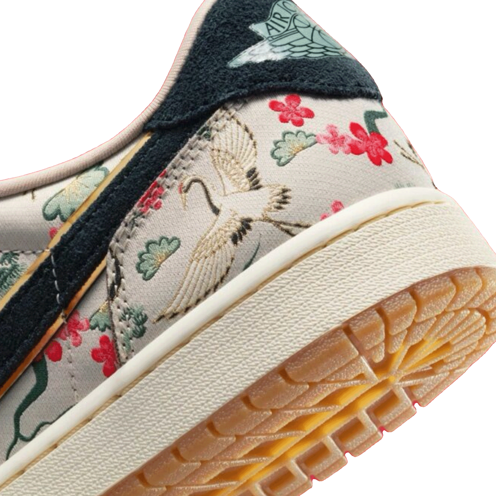 Nike Air Jordan 1 Retro Low OG Rui Hachimura Oatmeal Detail