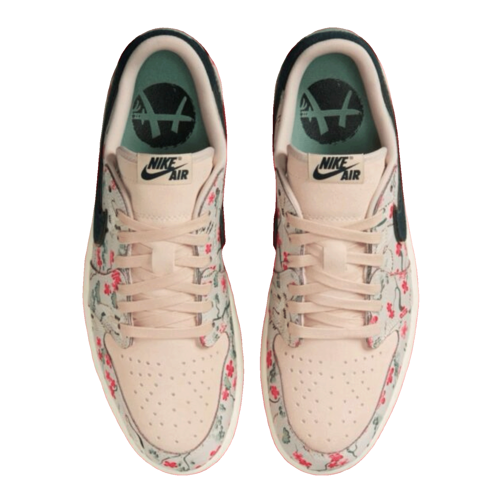 Nike Air Jordan 1 Retro Low OG Rui Hachimura Oatmeal Oben