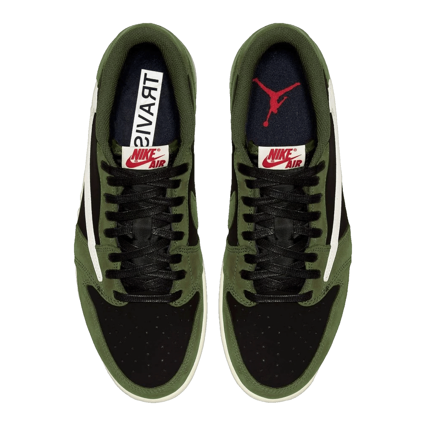 Nike Air Jordan 1 Retro Low OG SP Travis Scott Black Olive Oben