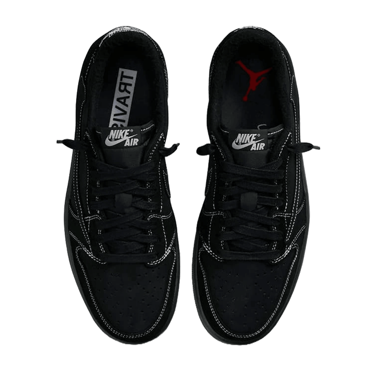 Nike Air Jordan 1 Retro Low OG SP Travis Scott Black Phantom Oben
