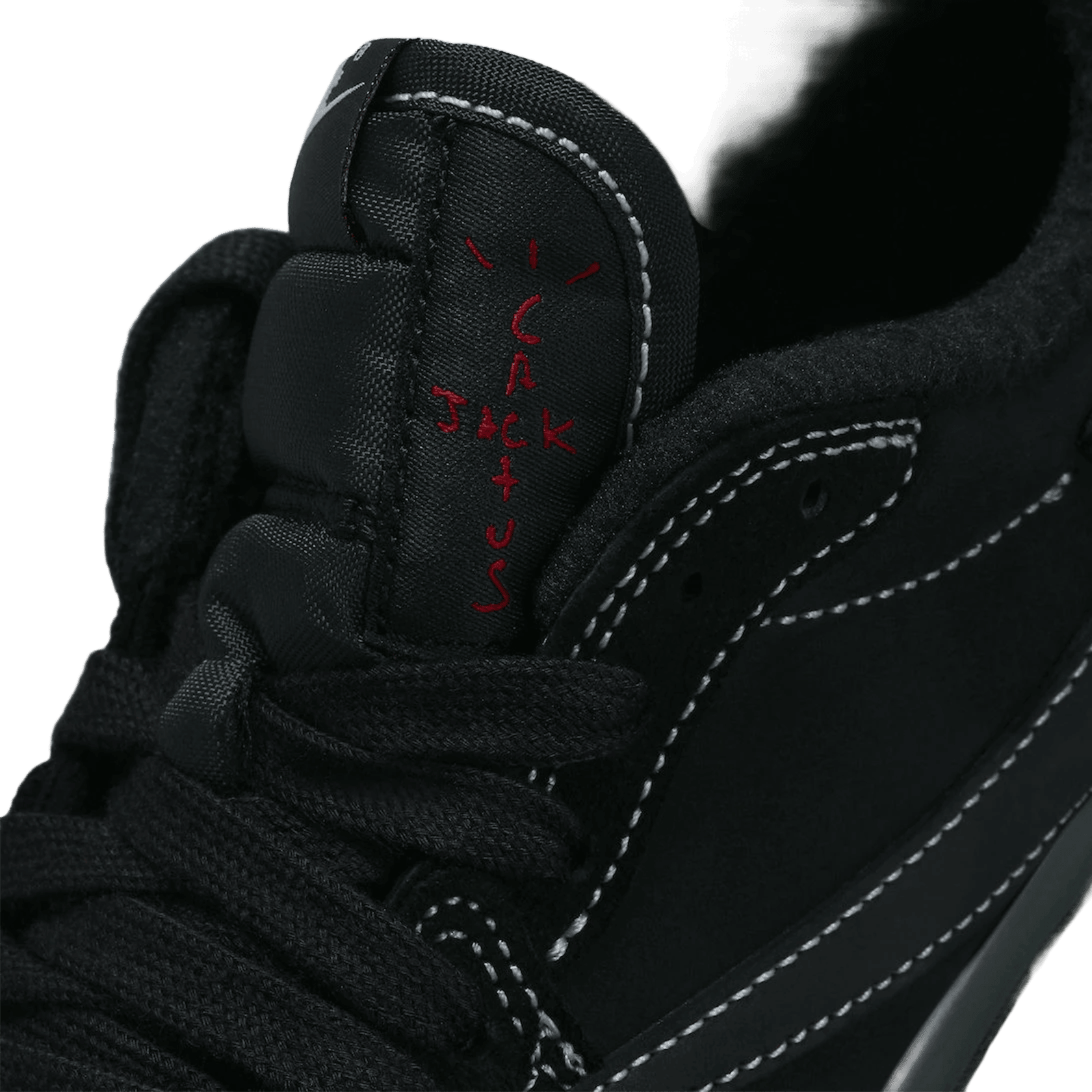 Nike Air Jordan 1 Retro Low OG SP Travis Scott Black Phantom Tongue