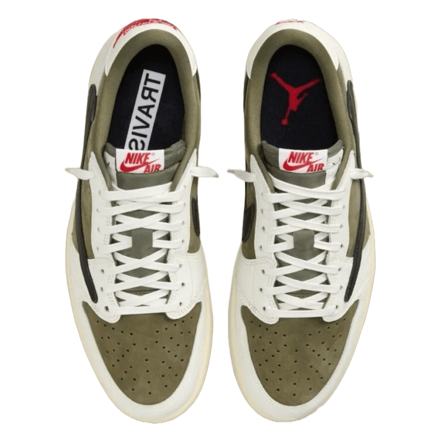 Nike Air Jordan 1 Retro Low OG SP Travis Scott Medium Olive Oben