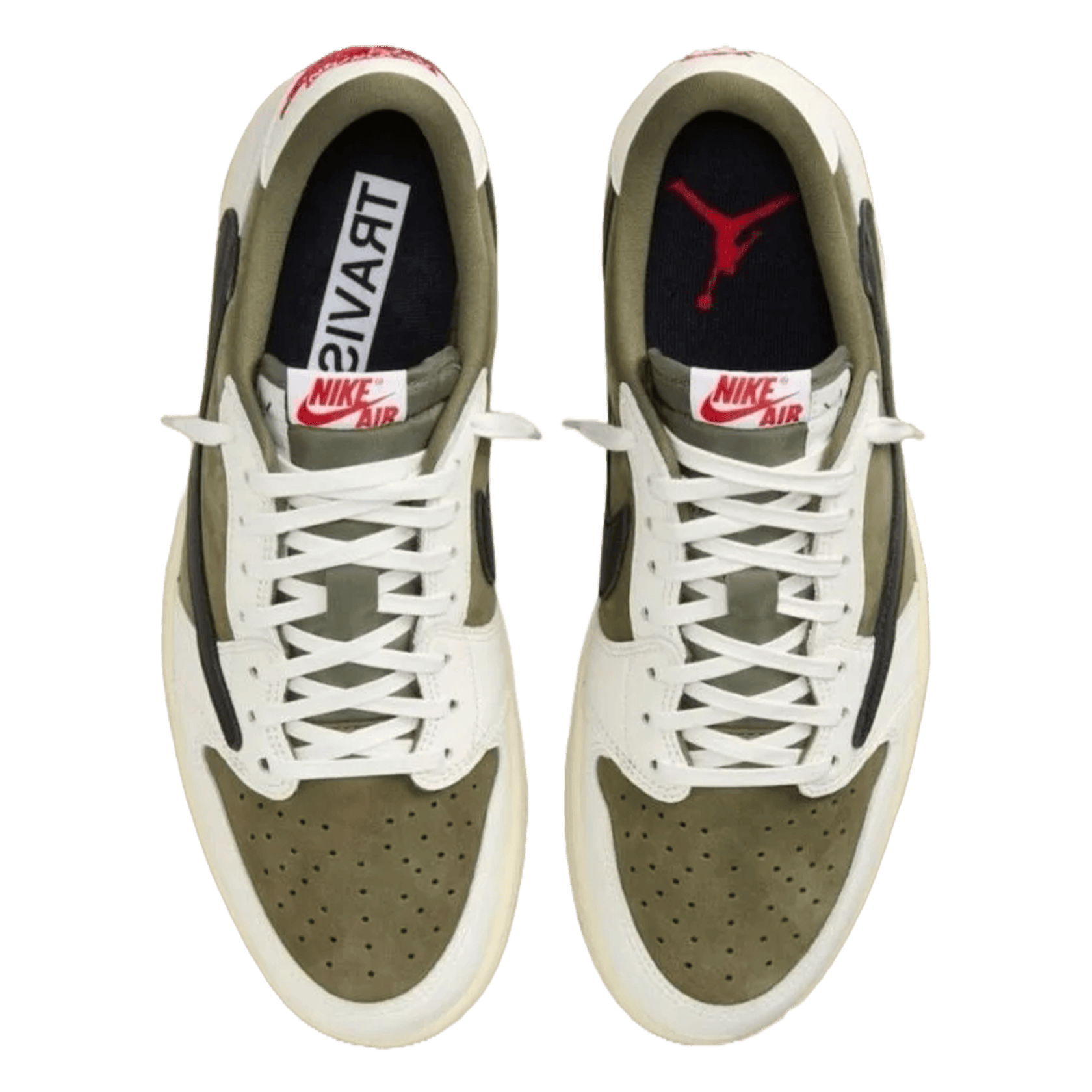 Nike Air Jordan 1 Retro Low OG SP Travis Scott Medium Olive Oben